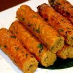 vegetables seekh kabab