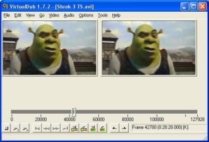 video editing software VirtualDub