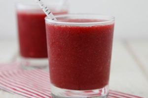 pomegranate slush beverage