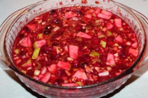 fruited cranberry salad recipe