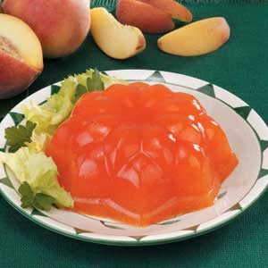 spicy peach mold salad recipe