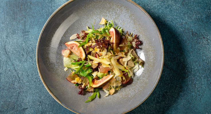 Salad recipe with figs