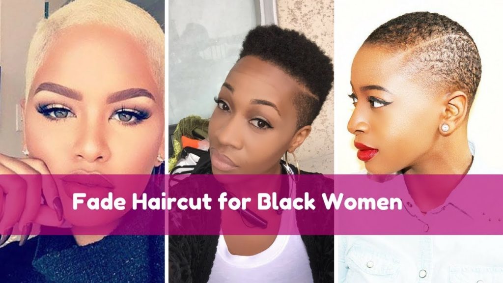 Fade Haircut For Black Women Barber Cuts For Black Ladies