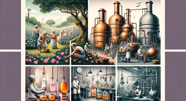 THE EVOLUTION OF ROSE WATER