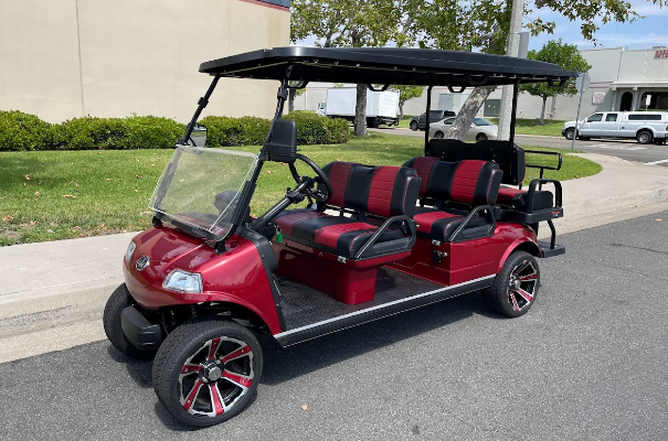 Evolution Carrier 6 Street Legal Lithium Golf Cart