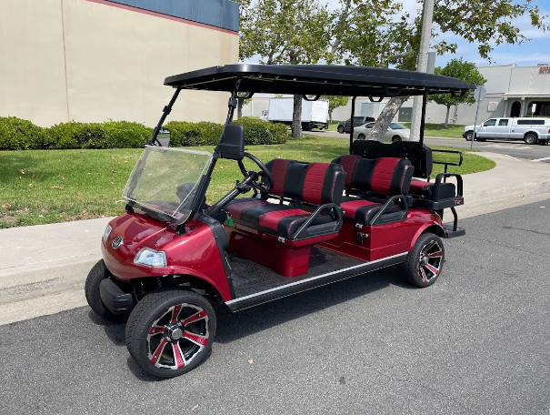 Evolution Carrier 6 Street Legal Lithium Golf Cart 