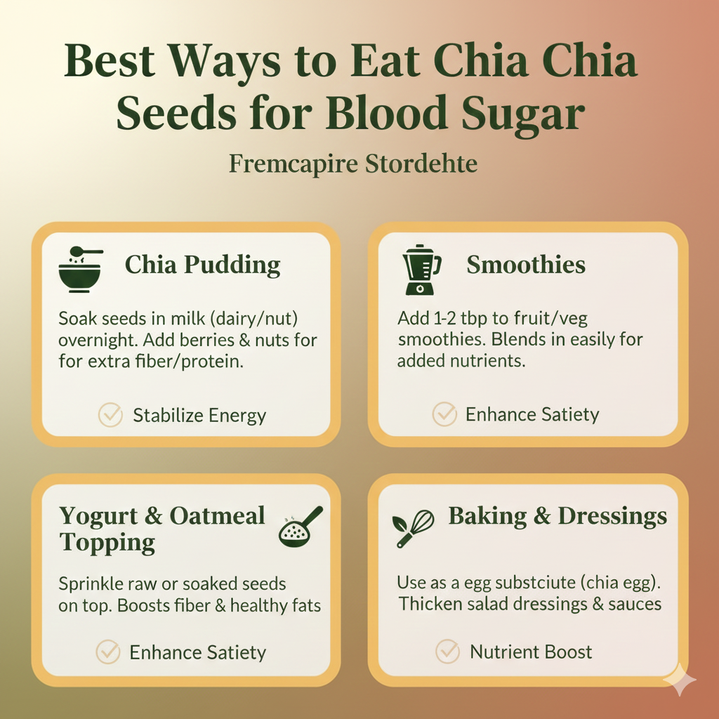 Best Ways to Eat Chia Seeds for Blood Sugar