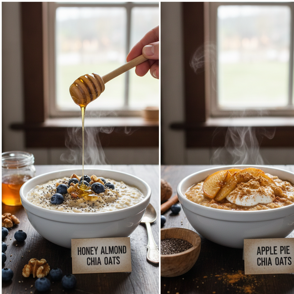 Oatmeal Recipes with Chia Seeds