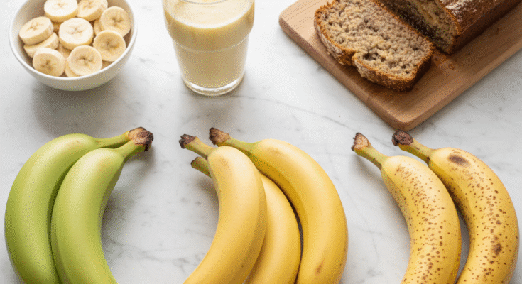 Bananas: Nutrition, Shelf Life, and Smart Ways to Enjoy Them