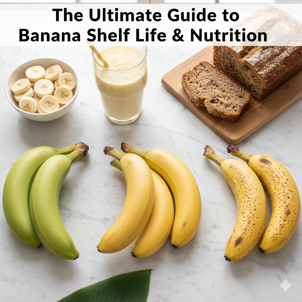 Bananas: Nutrition, Shelf Life, and Smart Ways to Enjoy Them
