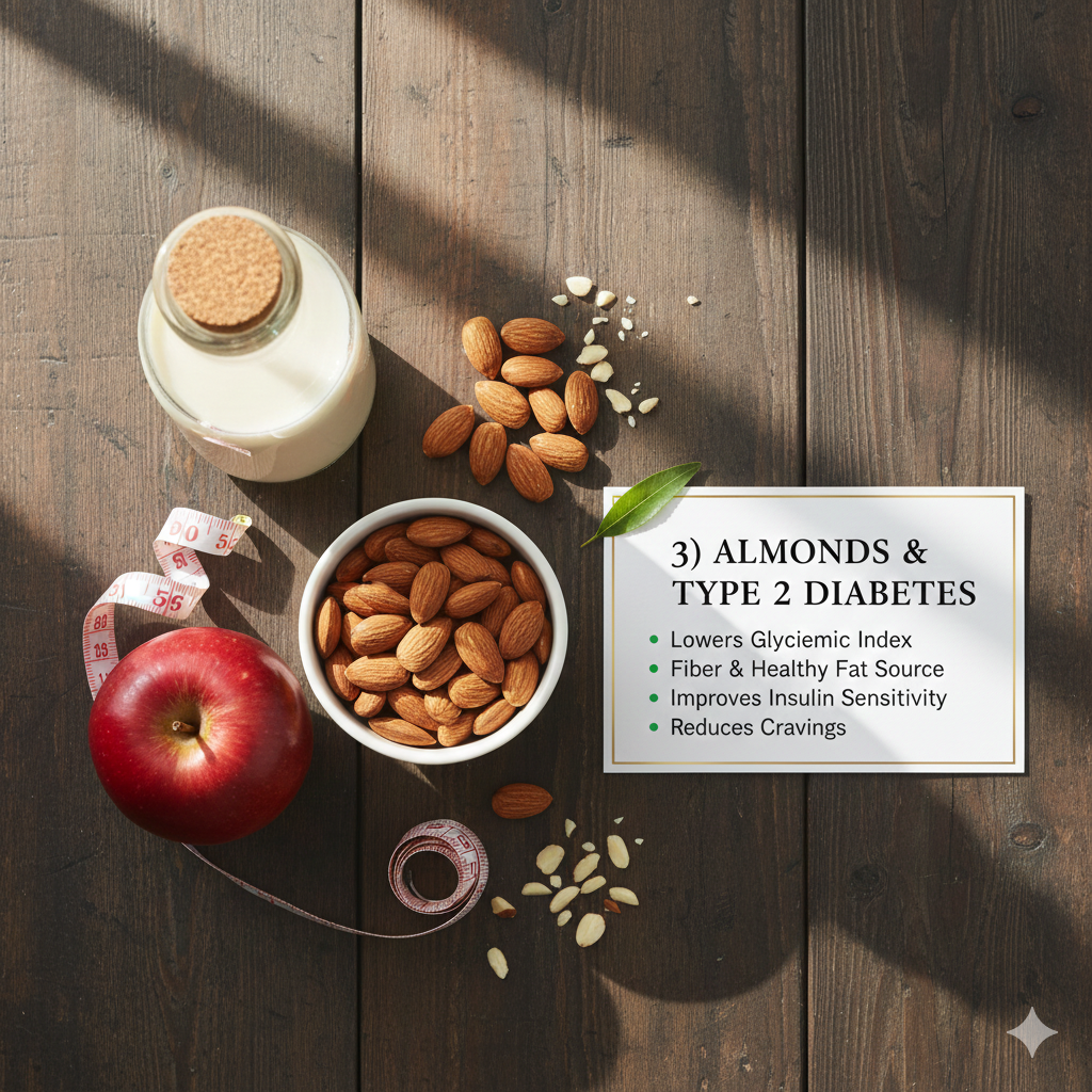 Almonds and Type 2 Diabetes Management