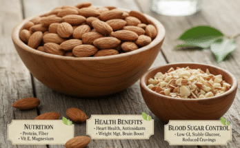 Advantages of Eating Almonds: Benefits for Heart, Blood Sugar & Health