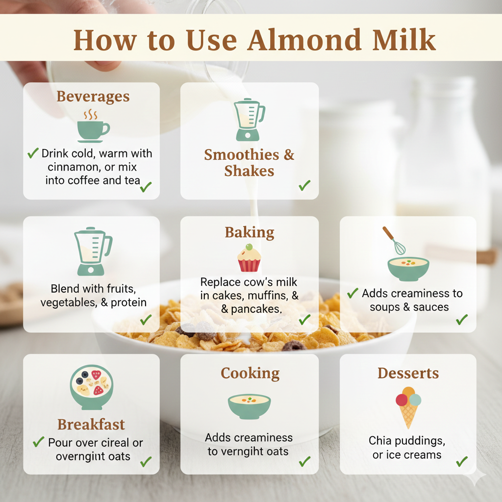 How to Use Almond Milk